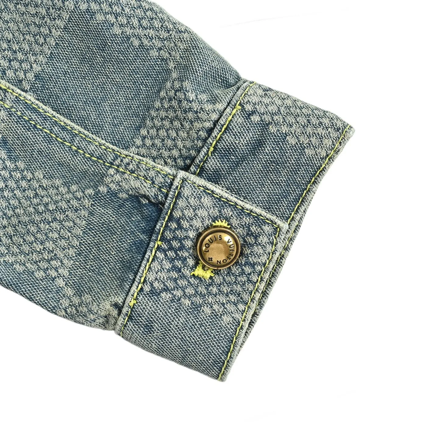Louis Vuitton/Louis Vuitton checkerboard denim jacket